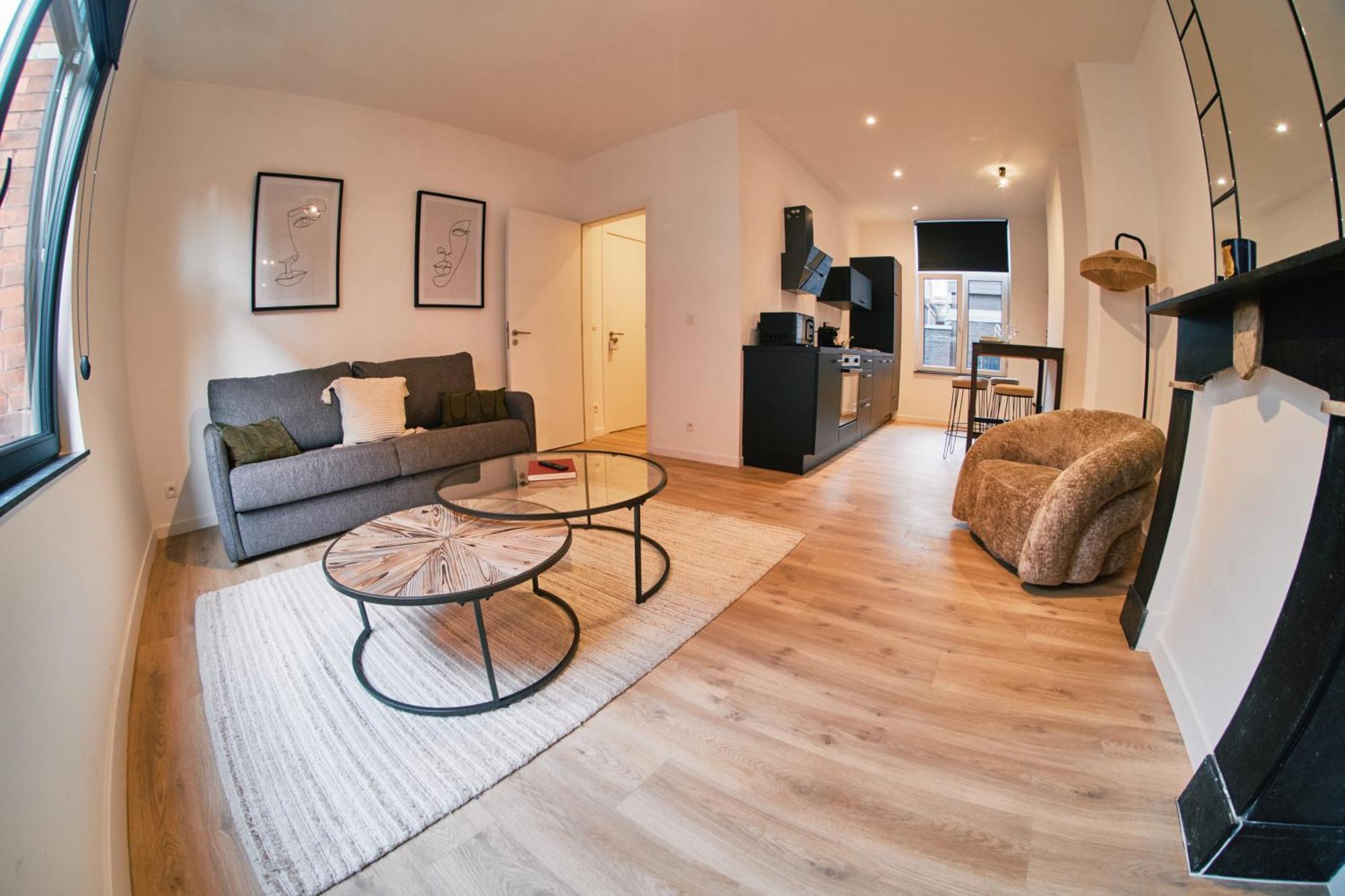 Urbanchic Appartement Cosy 1B Liege Luaran gambar